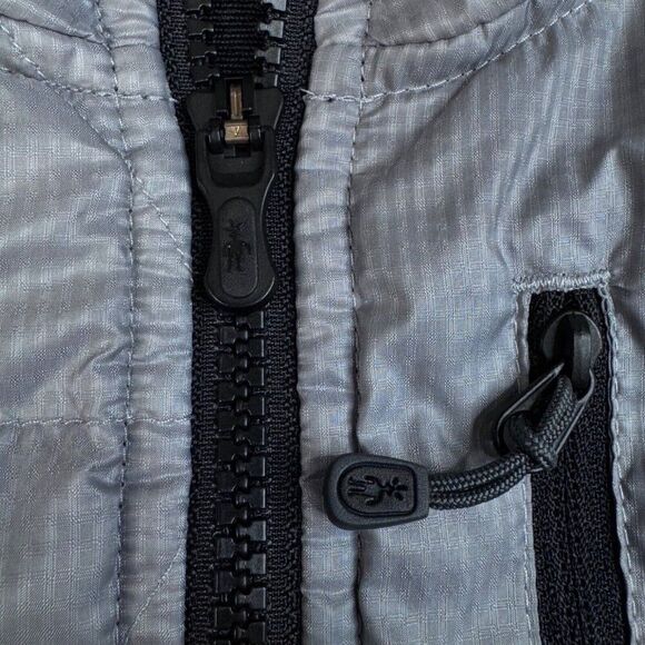 Smartwool Mens XL Propulsion 60 Hybrid 1/2 Zip Pullover Jacket Silver Gray - Picture 6 of 10